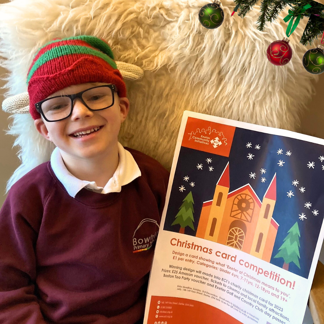 Exeter Community Initiatives launches Chirstmas card competition