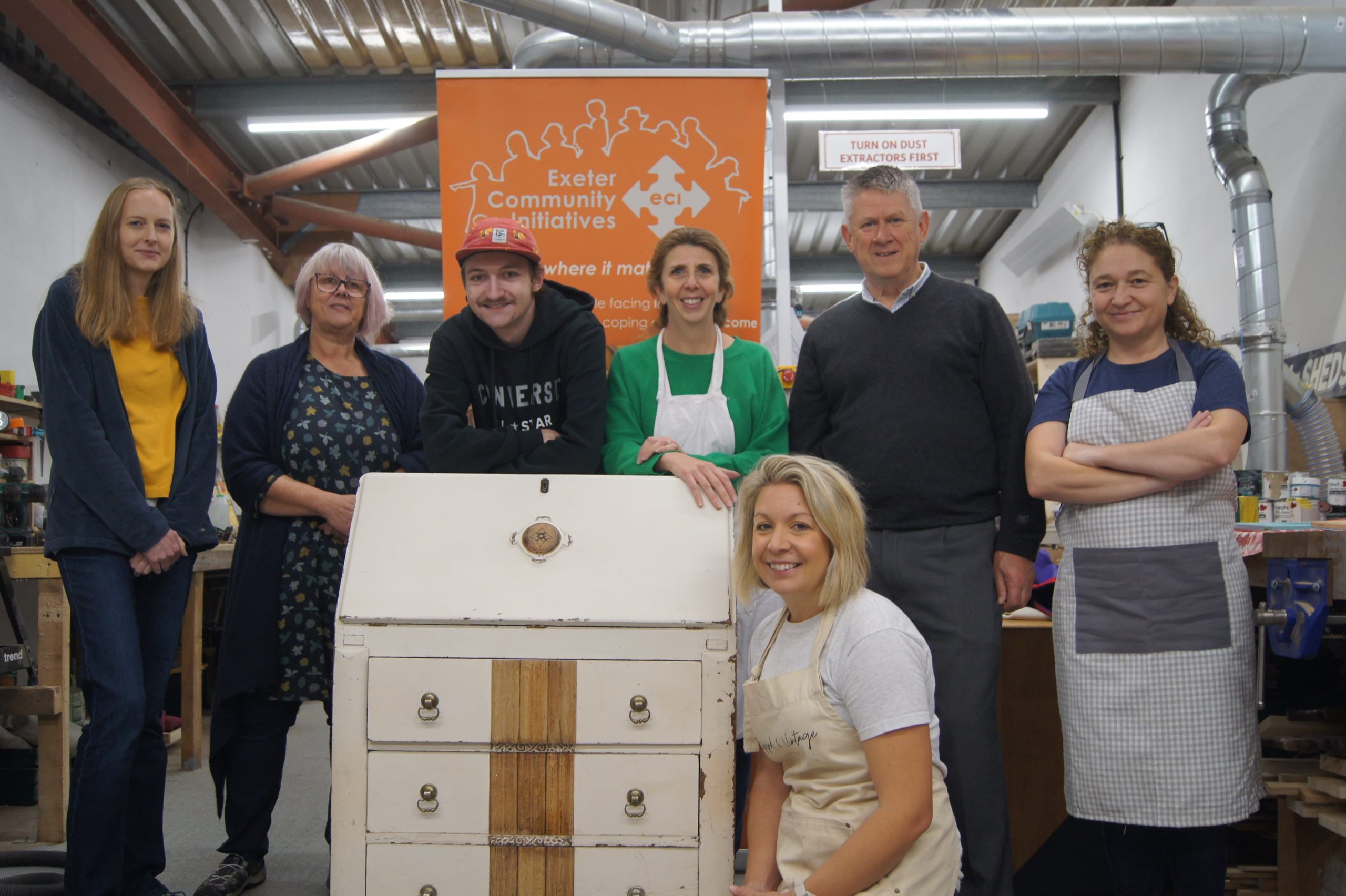 Exeter charity gets £10,195 funding boost for furniture upcycling workshop