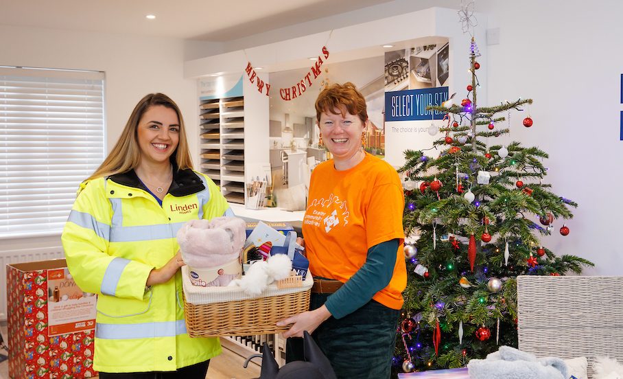 Housebuilder donates presents to Exeter families struggling this Christmas